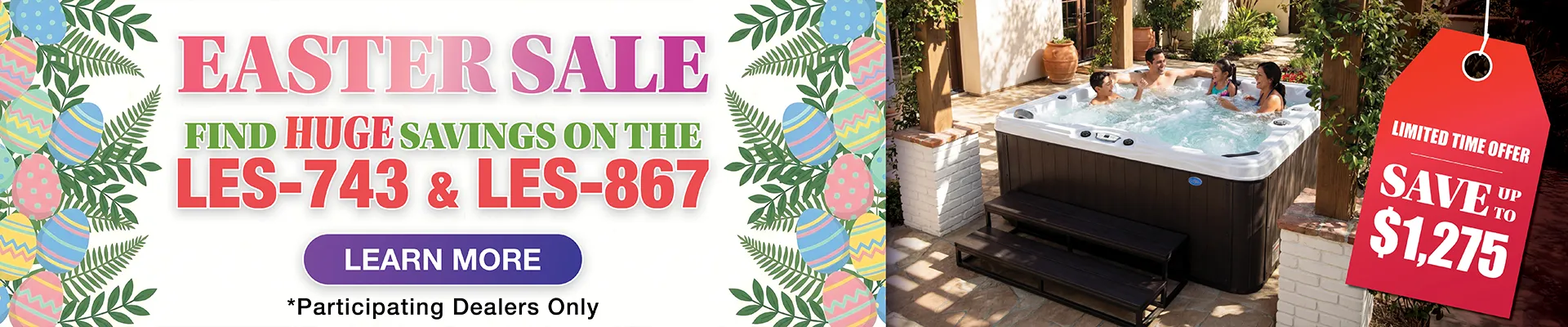 Calspas hot tub being used in a family setting - Lake Charles