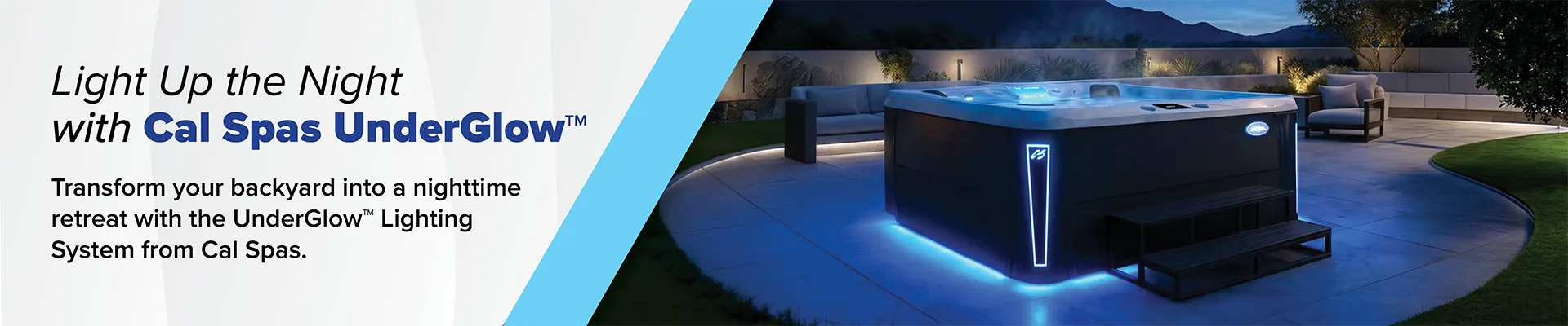 Calspas hot tub being used in a family setting - Lake Charles